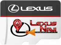 microSD карта навигации Lexus и Toyota