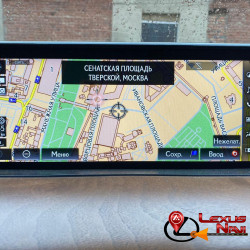 microSD карта навигации Lexus и Toyota