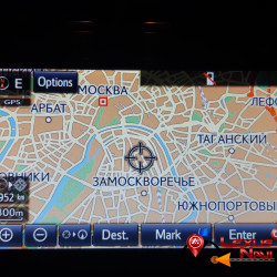 microSD карта навигации для Американской Toyota
