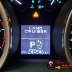 Русификация панели приборов Land Cruiser 200