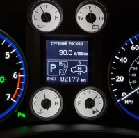 Русификация панели приборов Lexus LX 570